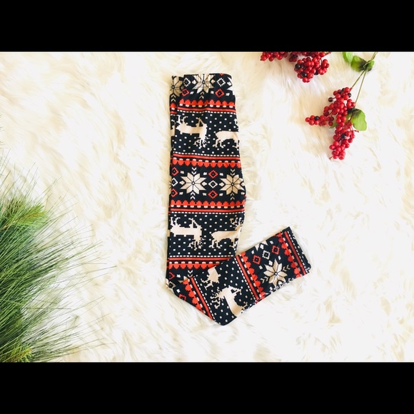 GIRLS CHRISTMAS PRINTED LEGGING! - Picture 4 of 8
